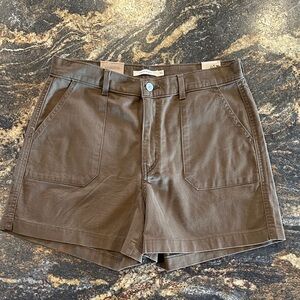 Levi's Dark Brown Women's Cargo Shorts